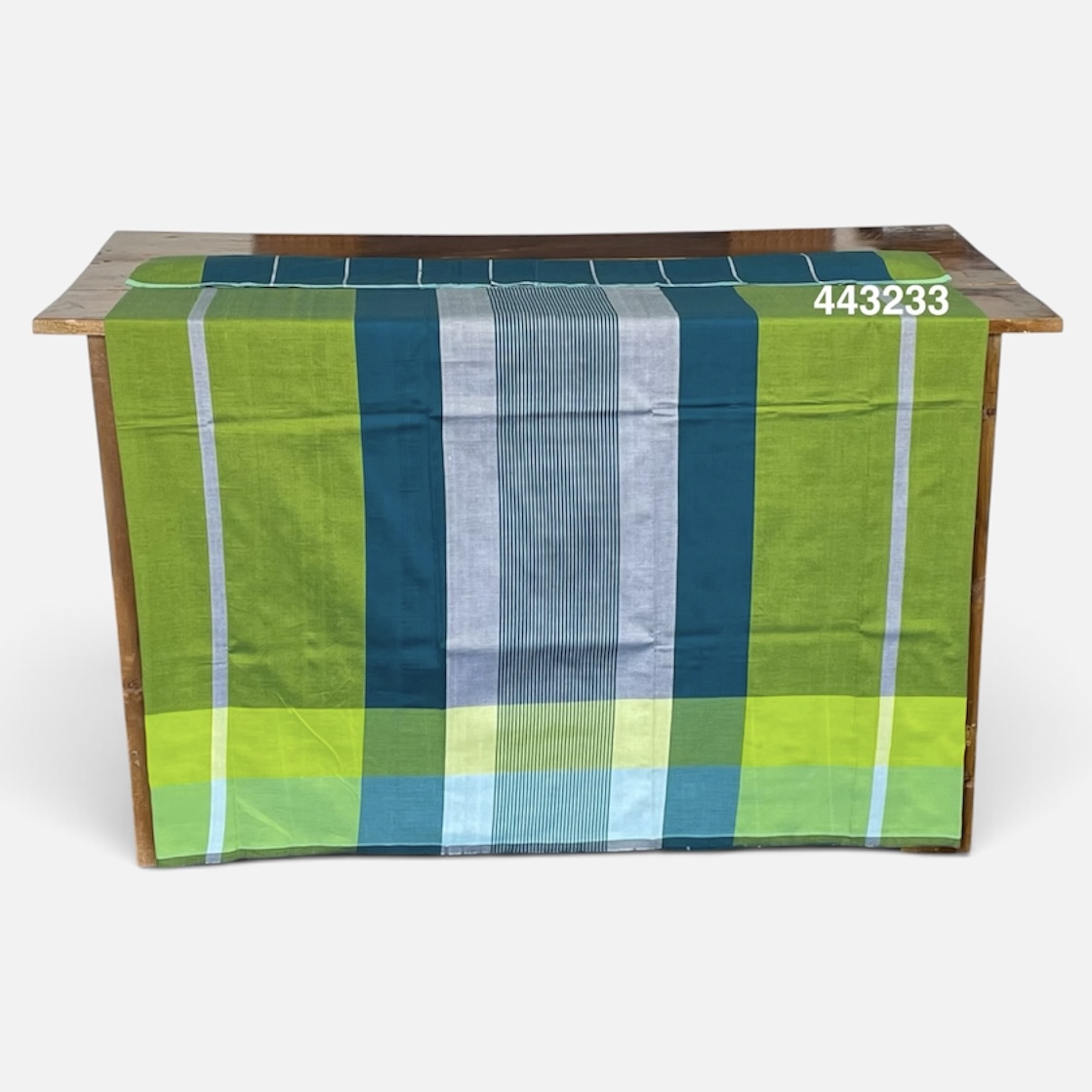 Handloom Cotton Sarong - The Aurora Tide  -  ICS 443233