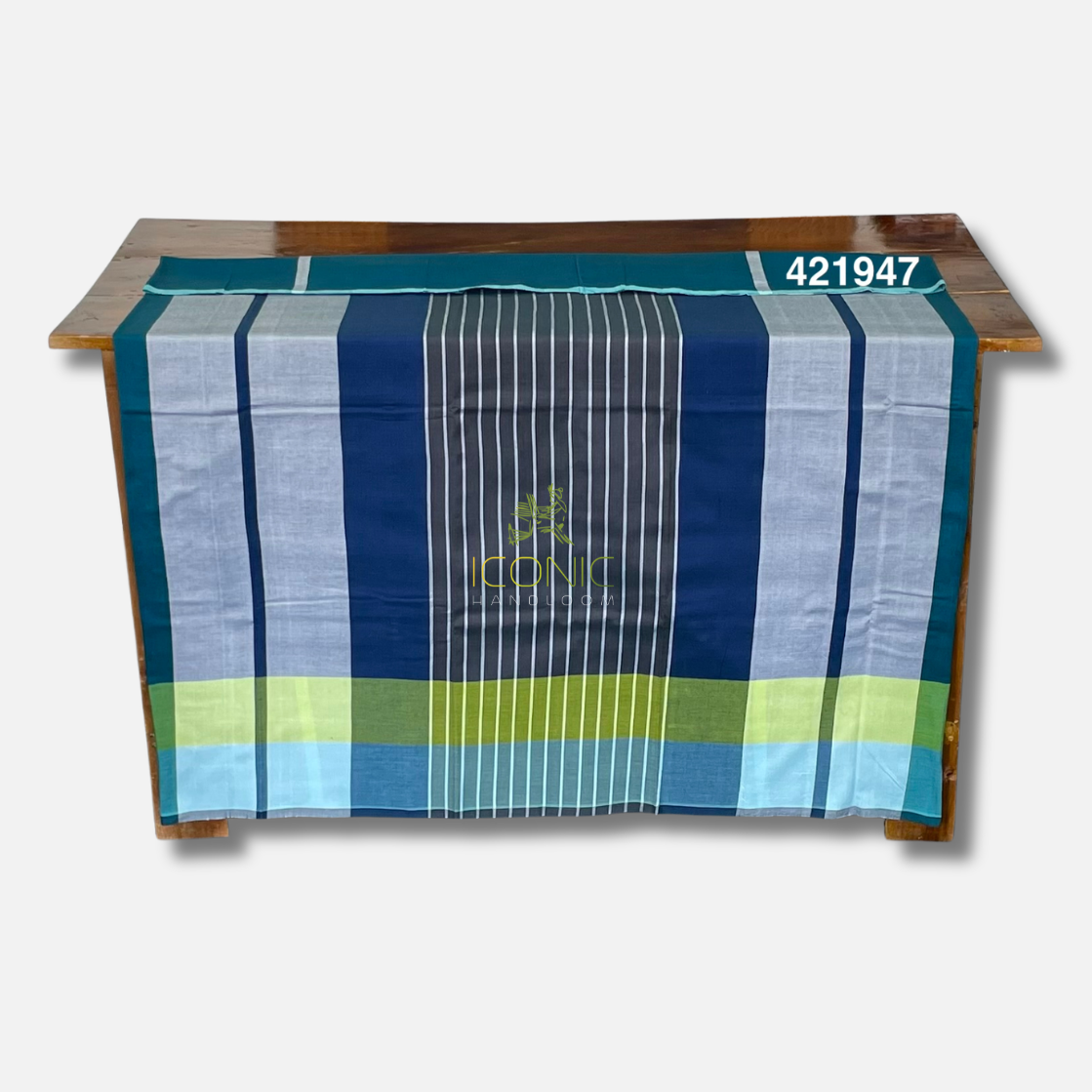 Handloom Cotton Sarong - The Passikudah Deep - ICS 421947